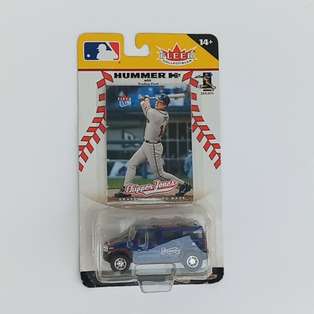 Vintage Fleer Collectibles Hummer H2 With Trading Card